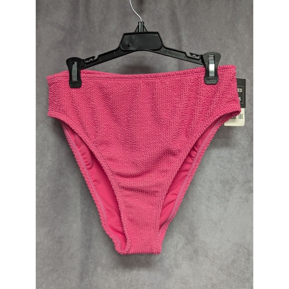 bar III Size S Womens Pink Bikini Bottom (113)